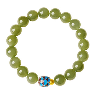 宫里上新和田玉手串女款天然玉石手链串珠高级感送妈妈生日礼物