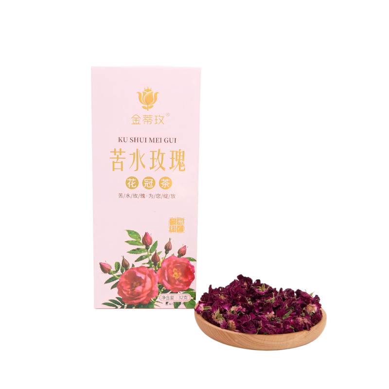 金蒂玫永登苦水玫瑰花冠茶无糖