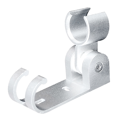 打孔太空铝可调节莲蓬头花洒底座