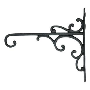 Sungmor 户外墙壁挂钩铸铁阳台铁艺挂红灯笼吊兰装饰支架田园挂架