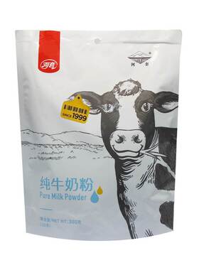 河套无蔗糖纯牛奶粉成年全脂高钙