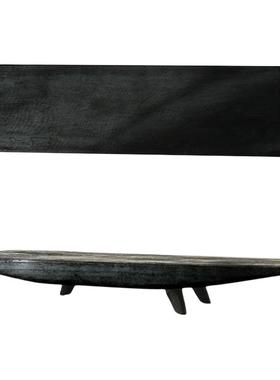 侘寂风复古轻奢软装饰品桐木托盘