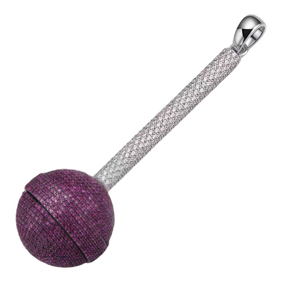 ASAPROCKY同款Carti粉色棒棒糖