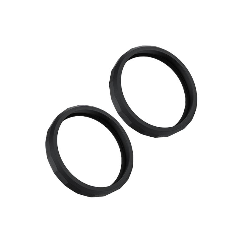 JJC 适配DJI大疆Action5Pro/4/3镜头保护盖硅胶保护圈镜头保护胶套稳固滤镜防碰撞防刮橡胶圈a5运动相机配