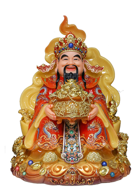 财神爷神像汉白玉比干财神范蠡店铺开业礼品财进宝站财神爷供奉