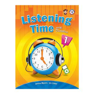 进口原版 小学听力培训教材Compass少儿英语专项听力提升训练教材 Listening Time 1级别学生书寒暑假短期专项练习教材9-12岁含APP