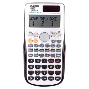 卡西欧计算器FX-50F II PLUS工程函数编程计算器 DSE考试同款机器 学生考试科学函数计算机