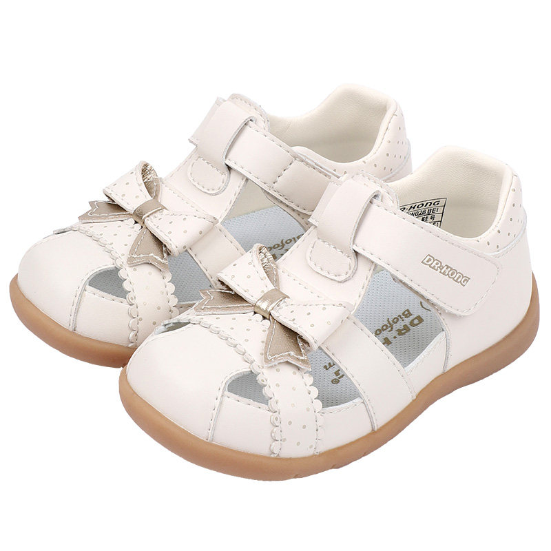 Dr.Kong江博士女童鞋夏季透气魔术贴儿童学步鞋可爱宝宝凉鞋