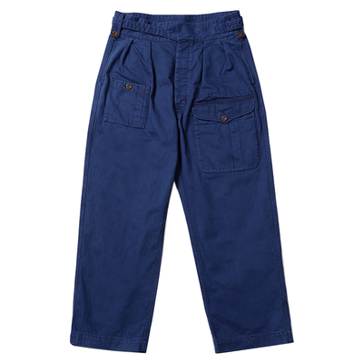 美式复古重磅纯棉廓尔喀军裤