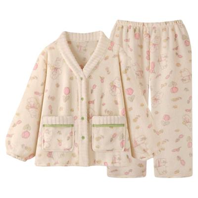 睡衣秋冬款女2026新款