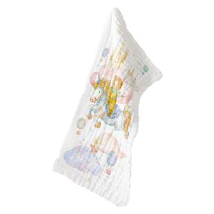 婴儿拍嗝巾长巾洗脸巾小方巾新生a类纯棉纱布毛巾全棉宝宝洗澡巾