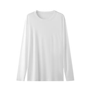 【最呼吸Pro8】海澜之家零碳天丝圆领基础打底汗衫长袖男女情侣款