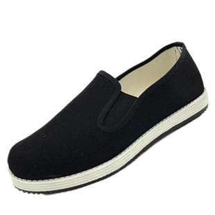 正宗3520布鞋一脚蹬千层底透气休闲板鞋老北京男女中老年布鞋舒适