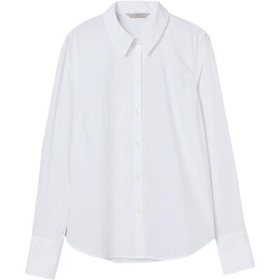 hm女装衬衫2022夏季休闲长袖