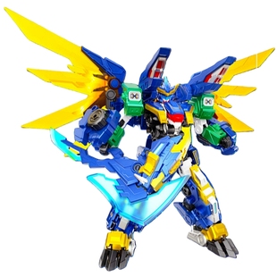 奥迪双钻量子战队玩具超量子战神恐龙机甲变形机器人金刚男孩礼物