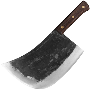 砍骨刀屠夫专用斩骨刀重型锰钢手工锻打剁骨刀商用卖猪肉砍骨头刀