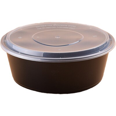 超大号火锅打包盆一次性餐盒圆形