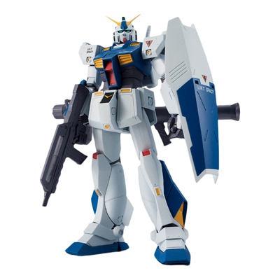 有货 万代 ROBOT魂 R魂 RX-78高达NT-1＆乔巴姆装甲 成品模型