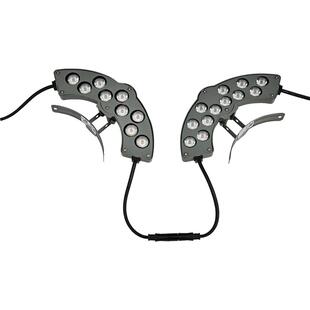 LED瓦楞灯寺庙屋顶亮化古建筑瓦檐灯户外防水瓦片灯24V6瓦9瓦12瓦