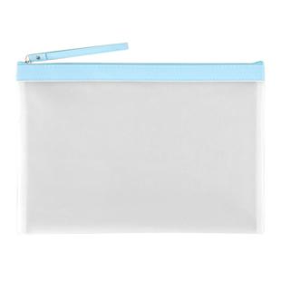 文件袋透明考试专用拉链式手提A4学生防水笔袋资料收纳试卷分类塑料文具书袋作业a5大容量手提袋夹考研文具袋