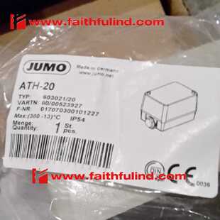 议价Jumo 00523927 久茂全新温度传感器 ATH-20 603021/20 300度