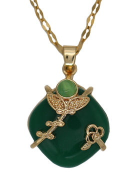 毛衣链女古风旗袍毛衣链小众