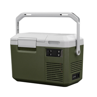 冰虎2026新款小容量锂电池便携冰箱制冷制热单温单控户外露营