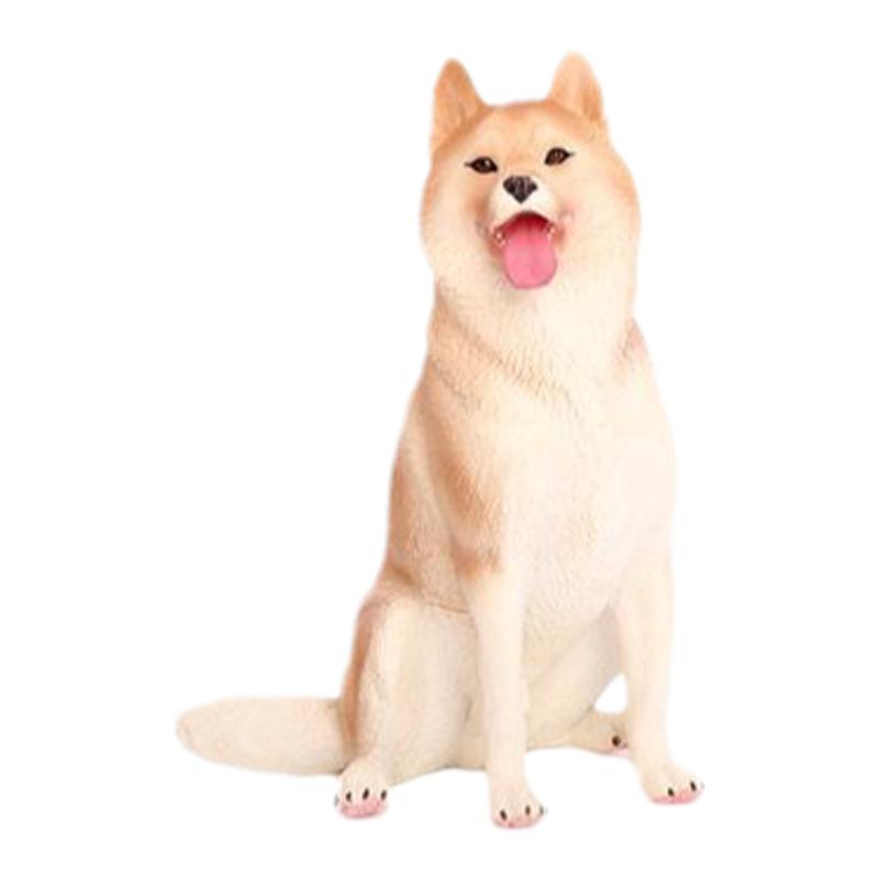儿童实心仿真狗认知玩具摆件