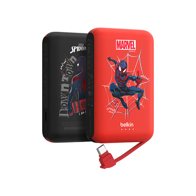 【3C认证】贝尔金蜘蛛侠充电宝