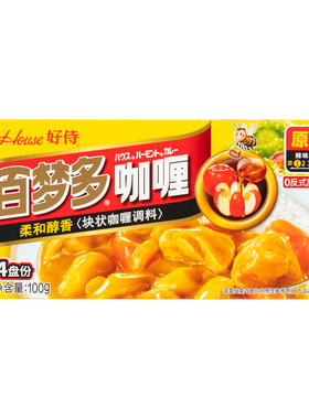 好侍百梦多日式黄咖喱块
