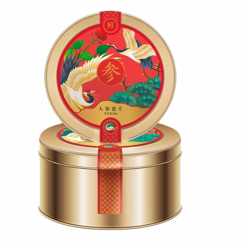 厂家直销100g人参蜜片礼盒装美容