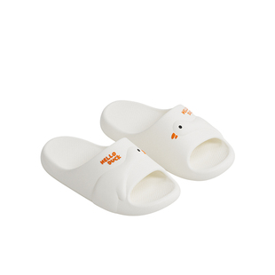 朴西小黄鸭可爱儿童凉拖鞋女童2026春夏防滑EVA居家室内拖鞋男童