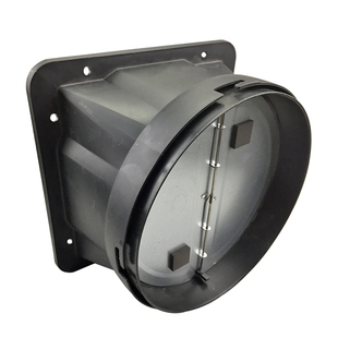 抽油烟机配件金属出风口底座防油止回阀门烟道阀止逆阀通用型包邮