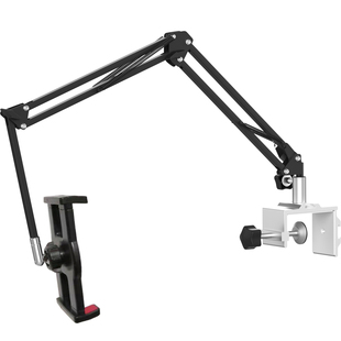 奢立方床头便携屏懒人支架15.6寸显示器手机13平板三节折叠臂ipad