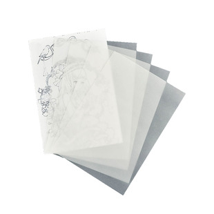 A4加厚硫酸纸 180克描图绘画纸拷贝透明艺术纸135g定制透明烫金吊牌纸硬笔钢笔书毛笔法纸篆刻透明手账手工纸