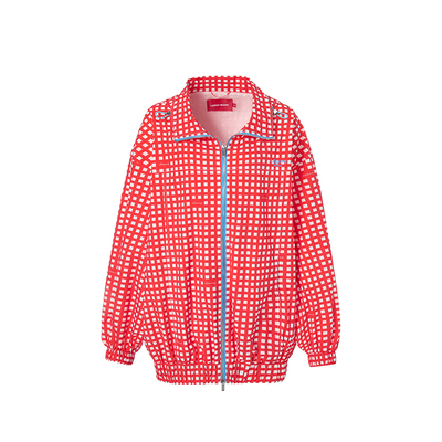 LEDIMWANG复古连帽廓形冲锋衣