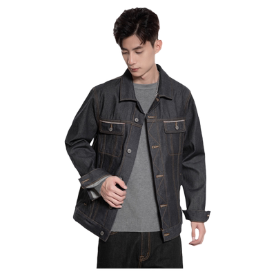 原浆硬朗有型复古潮流牛仔夹克