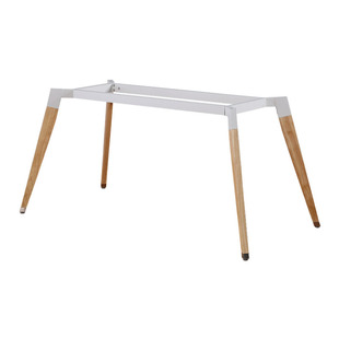 实木办公桌腿会议桌支架 家用餐桌脚 北欧实木餐桌架 岩板桌架