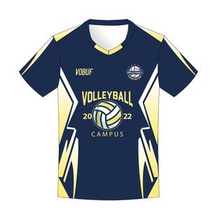 排球服套装男女全身定制团体印字比赛训练队服速干透气排球衣学生