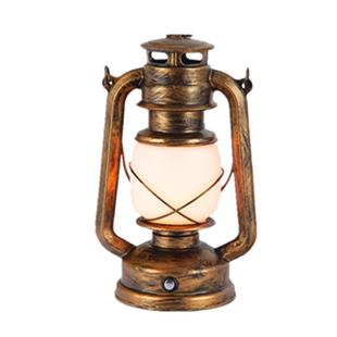 露营灯户外充电营地怀旧道具氛围酒馆酒吧火焰清吧煤油灯复古马灯