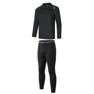 加绒冬季儿童紧身衣训练服男女童跑步速干健身服篮球足球打底套装