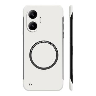 适用于redmi红米turbo4pro手机壳turbo4新品磁吸无边框硬壳高级感网红简约男女款超薄创意潮turbo3保护套