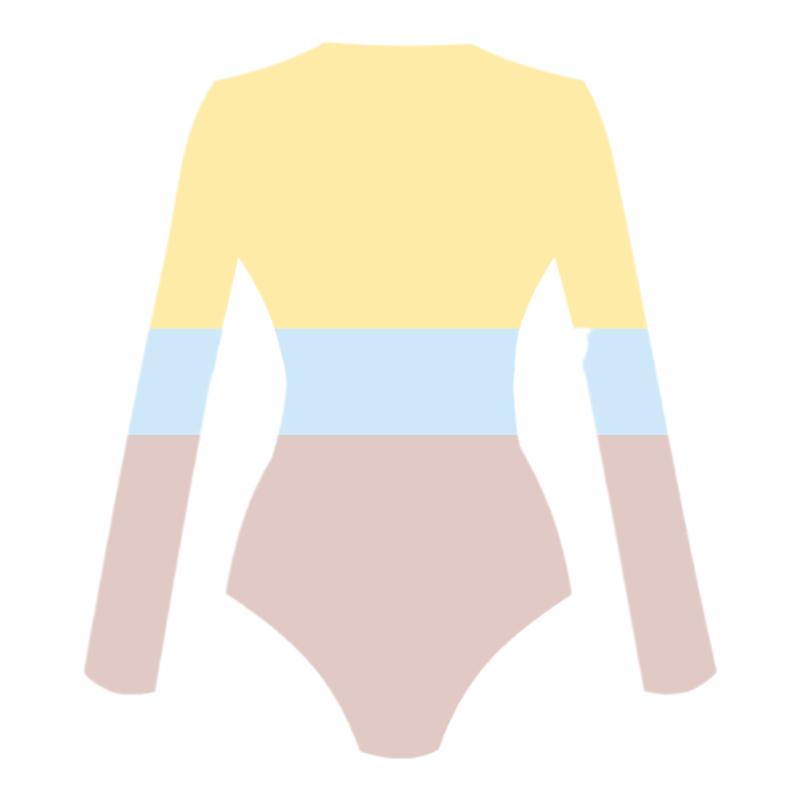 newao户外运动泳衣潜水服连体