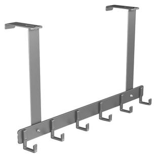 门后挂钩挂衣架免打孔强承重置物架橱柜卧室挂钩架浴室门背收纳架