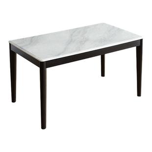 顾家家居现代简约大理石餐桌实木餐桌方桌意式轻奢餐厅家具7115T