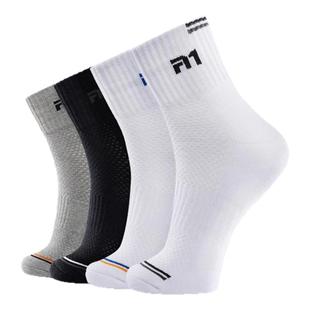 新品TAAN泰昂羽毛球袜运动袜毛巾底透气舒适优质棉袜男袜342袜子