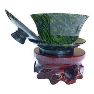 静云轩夜光杯十七年实体老店厂家直销正品祁连玉三炮台盖碗茶具