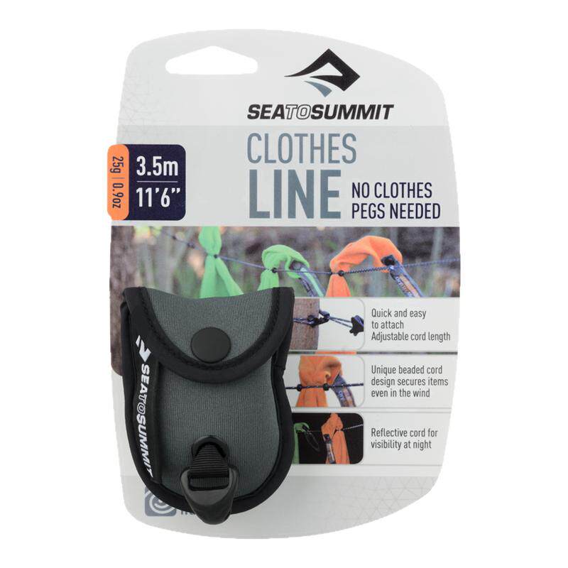 seatosummit户外晾衣线 晾衣绳旅行绳子挂绳防风晒衣绳防滑便携