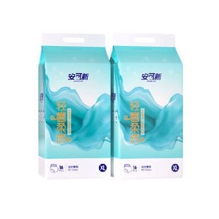 安可新安睡裤姨妈巾经期产后日夜用裤型卫生巾呼吸感安心裤大包