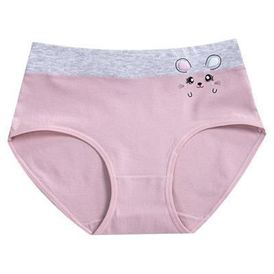 少女内裤纯棉学生中腰卡通可爱